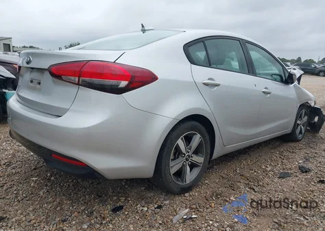 2018 Kia Forte Lx from USA, damaged, VIN 3KPFL4A7XJE244705